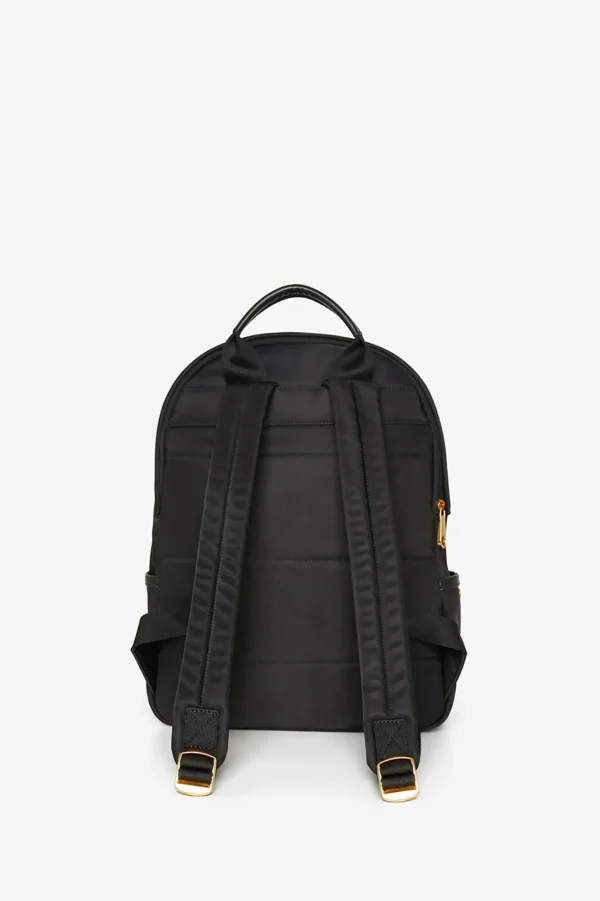 Jasper Conran Alana Backpack Dome Black Matte Smooth Cheap