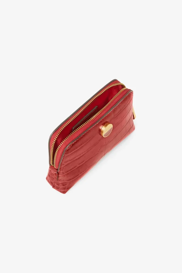Jasper Conran Amber Croc Coin Purse Discount