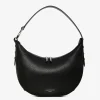 Jasper Conran Bee Leather Scoop Shoulder Bag Black New