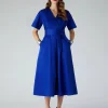 Jasper Conran Betty Cotton Wrap Dress Cheap