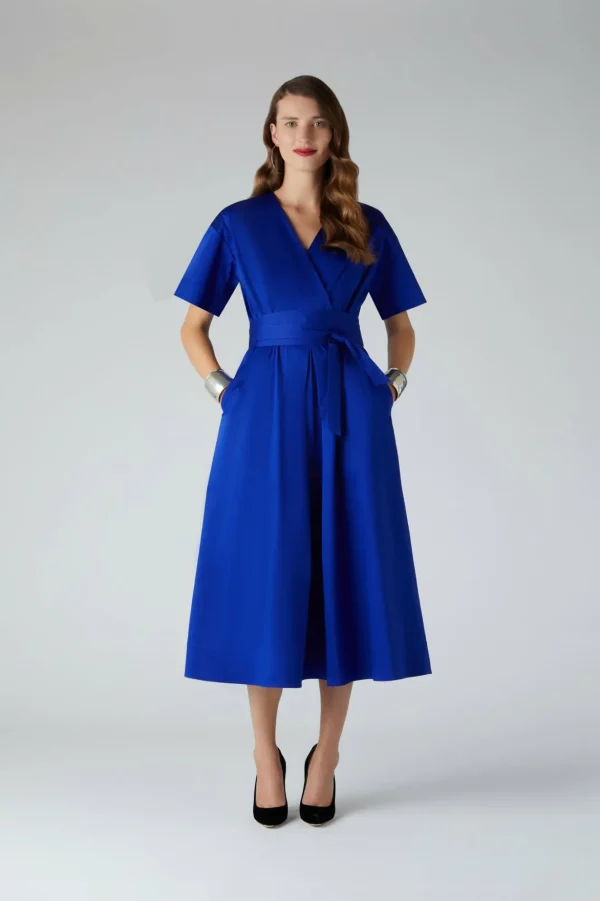 Jasper Conran Betty Cotton Wrap Dress Cheap