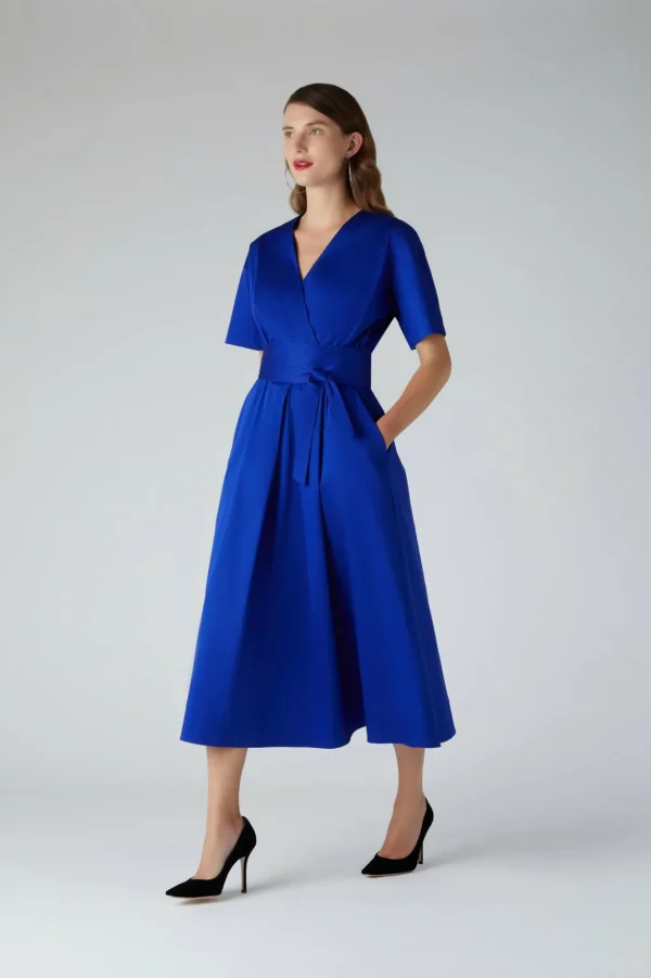 Jasper Conran Betty Cotton Wrap Dress Cheap