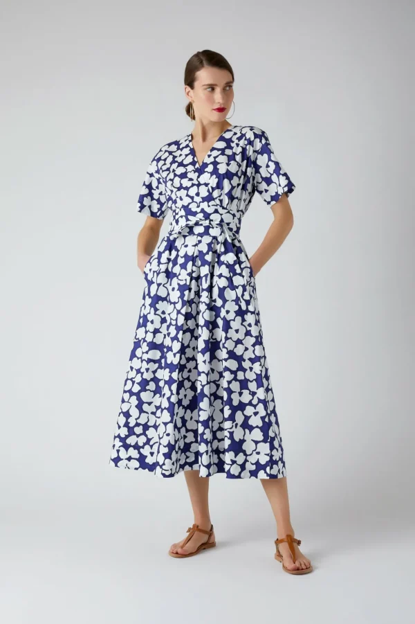 Jasper Conran Betty Cotton Wrap Dress Cheap