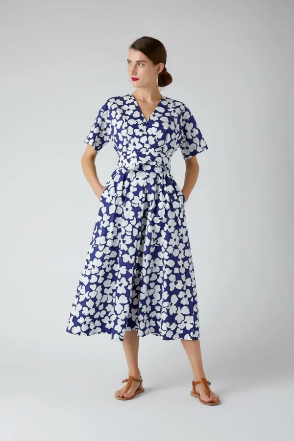 Jasper Conran Betty Cotton Wrap Dress Cheap