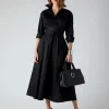 Jasper Conran Blythe Full Skirt Shirt Dress Hot