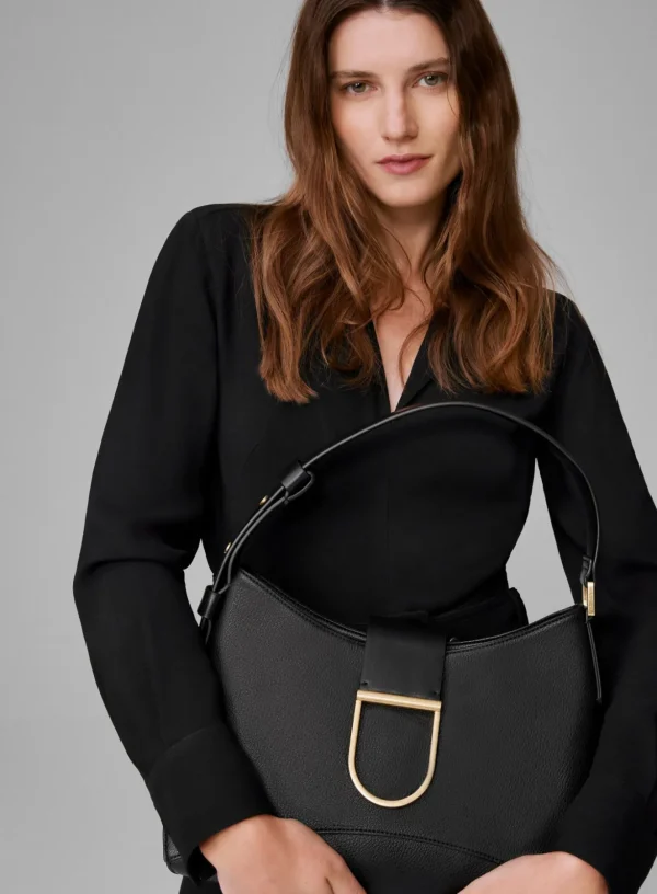 Jasper Conran Brielle Hobo Underarm Black Hot