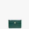 Jasper Conran Celeste Croc Cardholder Green Store