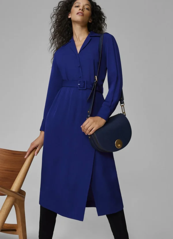 Jasper Conran Clara Lizard Saddle Bag Shop