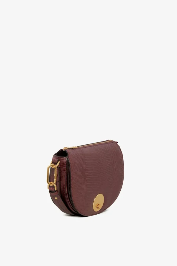 Jasper Conran Clara Lizard Saddle Bag Shop