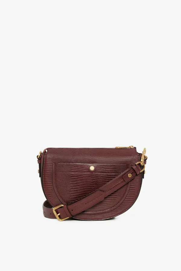 Jasper Conran Clara Lizard Saddle Bag Shop