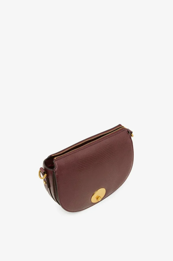 Jasper Conran Clara Lizard Saddle Bag Shop