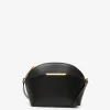 Jasper Conran Darcey Leather Dome Cross Body Bag Black Flash Sale