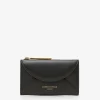 Jasper Conran Darcey Medium Leather Purse Black Sale