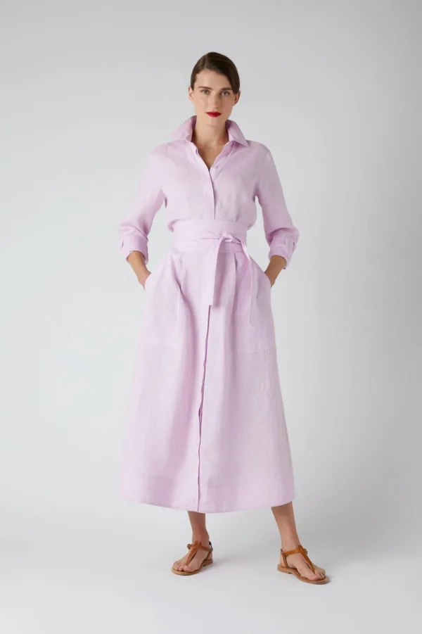 Jasper Conran Delilah Linen Shirt Dress Cheap