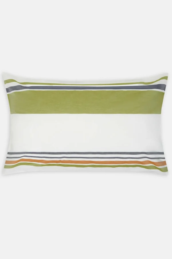 Jasper Conran Multi Stripe Percale Duvet Set Spinach Sudan Peacoat Stripe Best