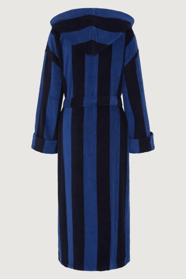 Jasper Conran Soft Lightweight Woven Stripe Hooded Robe Sale