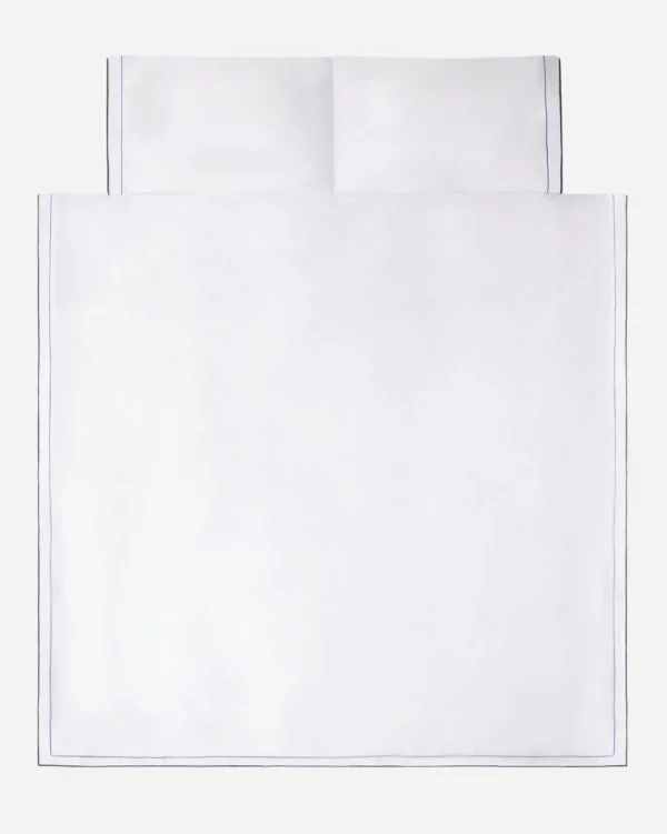 Jasper Conran 800 Thread Count Egyptian Satin Duvet Cover White Fabric Outlet