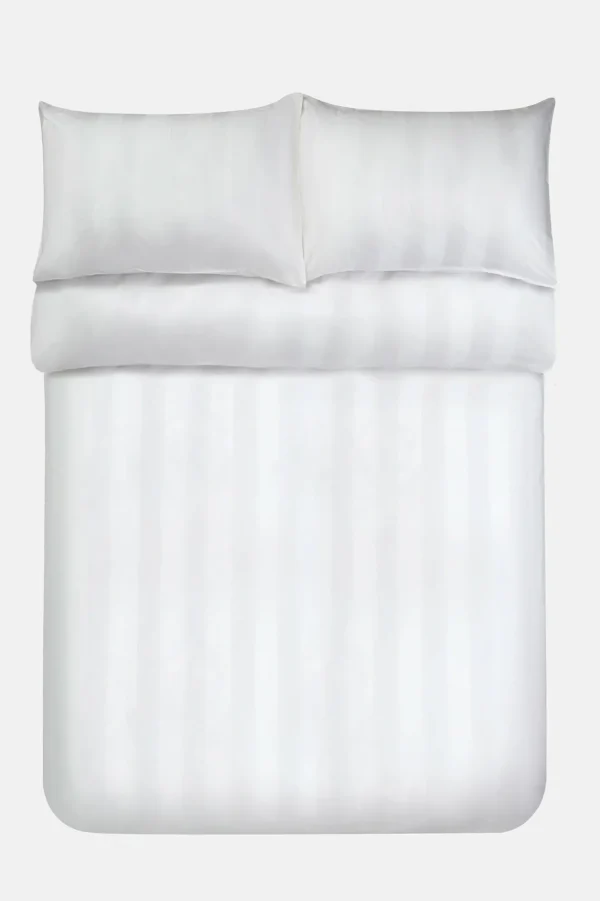 Jasper Conran 500 Thread Count Satin Stripe Duvet Cover Flash Sale